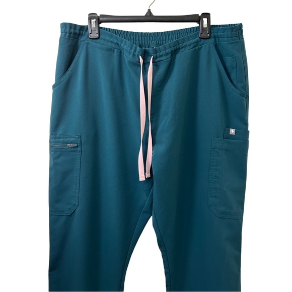 Figs Pants & Jumpsuits Figs Yola Skinny Pants Caribbean Blue